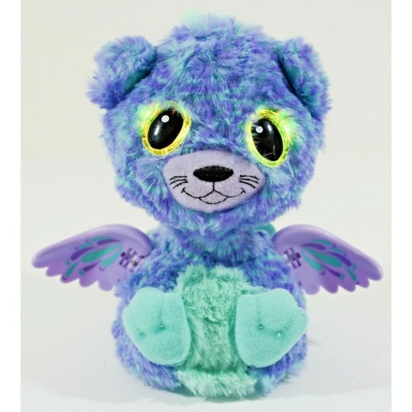 Lot of 3 Hatchimals Surprise Peacat Interactive Creatures Toys Blue Purple Teal - Picture 4 of 7